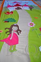 BQ Princesse applique blanket