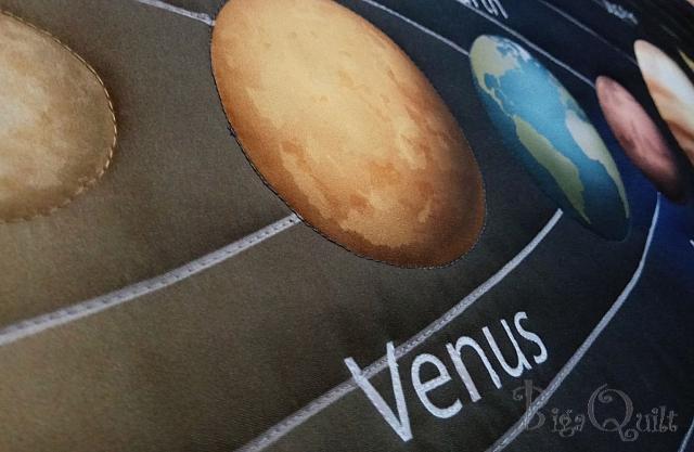 BQ Bolygók falvédő Vénusz részlet