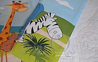 BQ safari kidsroom design cartoon quilt